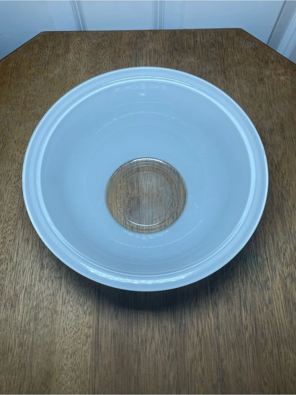 Vintage Pyrex White Opal Glass Mixing Serving Bowl 1.5L 9” USA